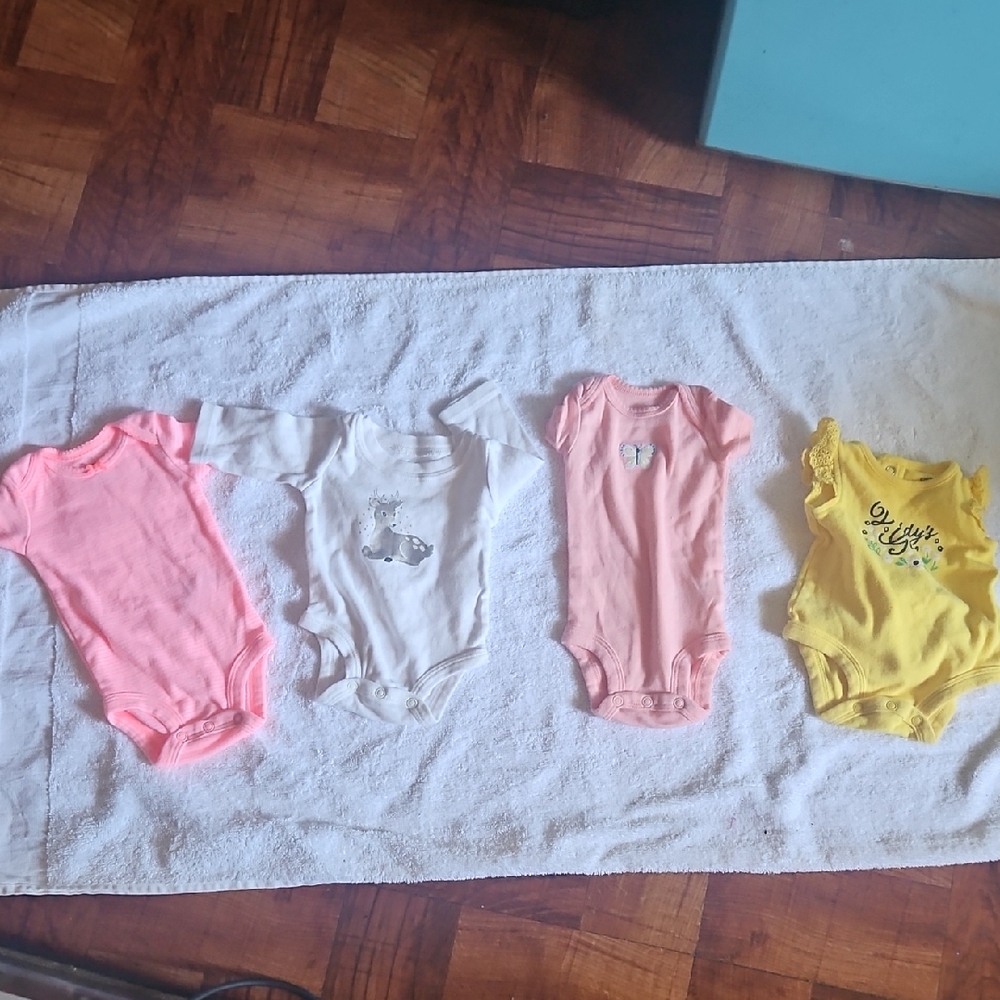 Carters Onsies Girl Newborn